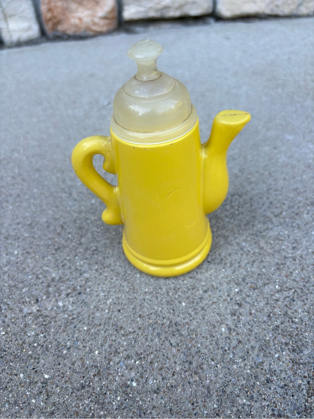 Yellow Avon Container - Picture 2 of 4